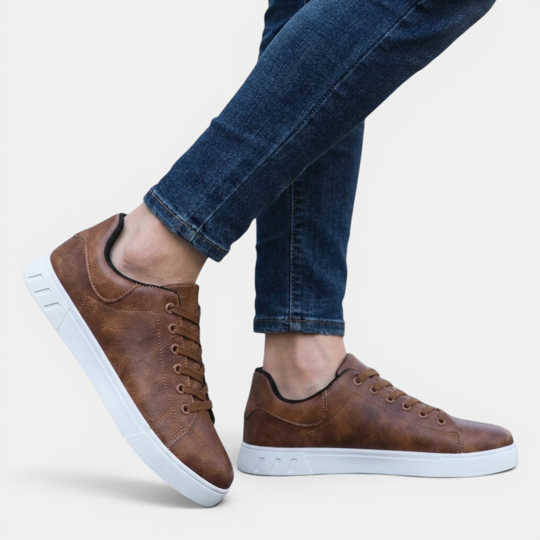 Men’s Casual Leather Sneakers