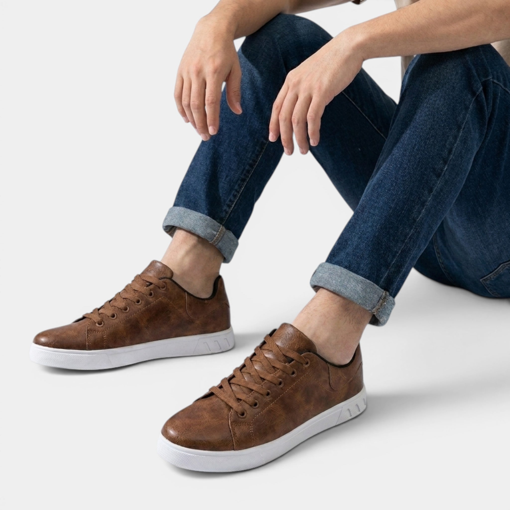 Men’s Casual Leather Sneakers