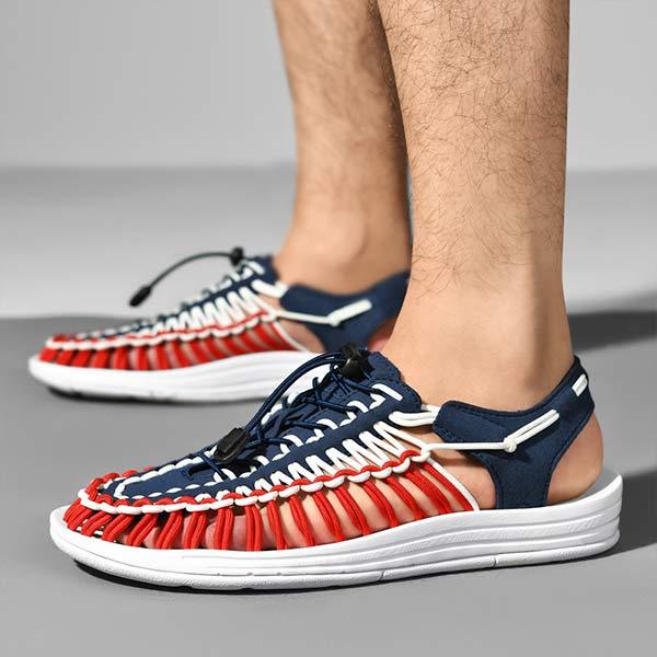 Men's Handwoven Summer Shoes | Casual Stylish Summer Footwear