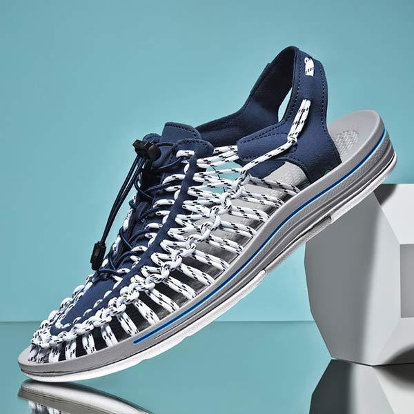 Men's Handwoven Summer Shoes | Casual Stylish Summer Footwear