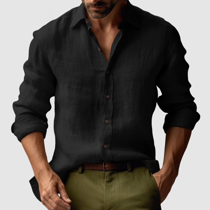 Men's Classic Button-Down Shirt | Long Sleeve