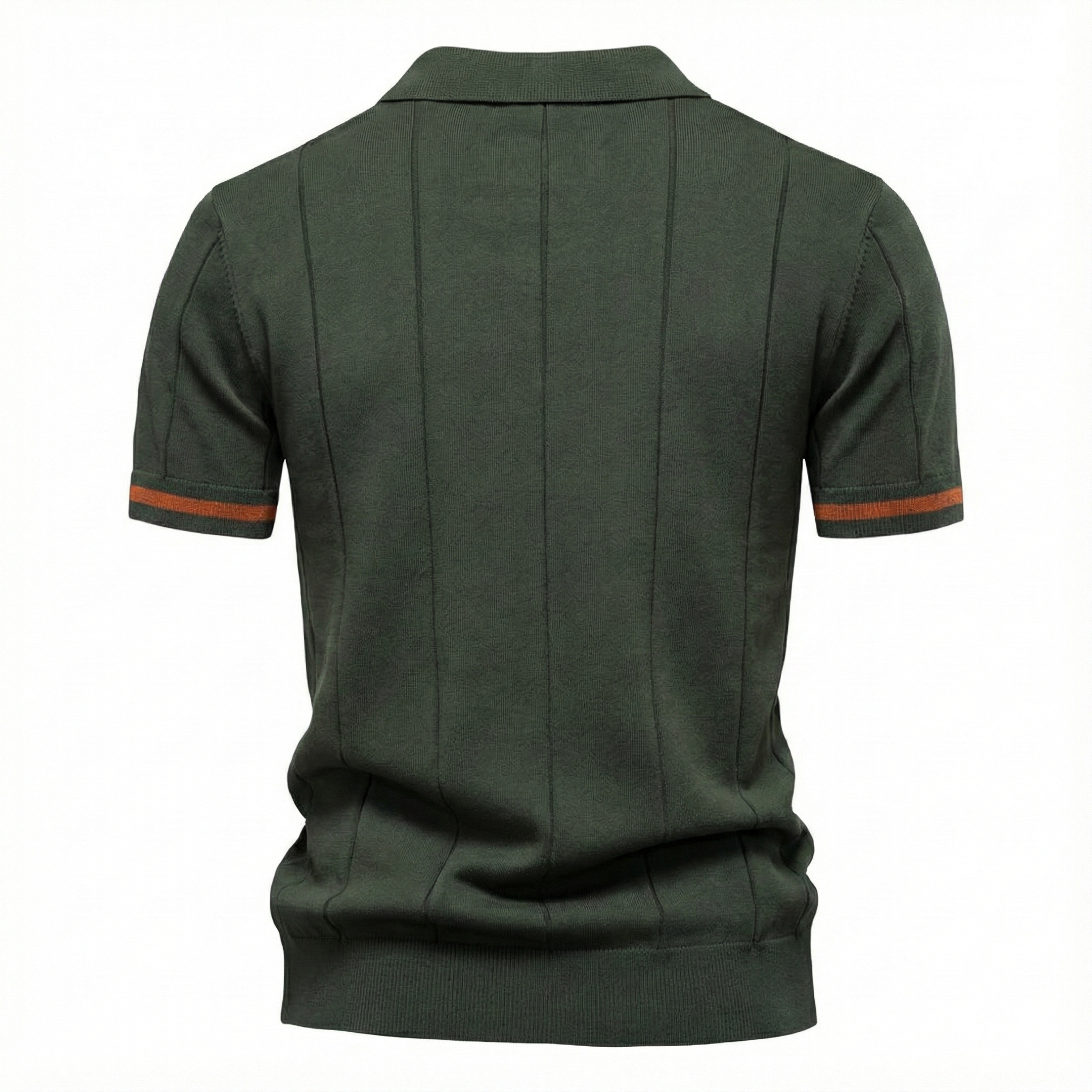 Men's Stylish Quarter-Zip Polo | Casual
