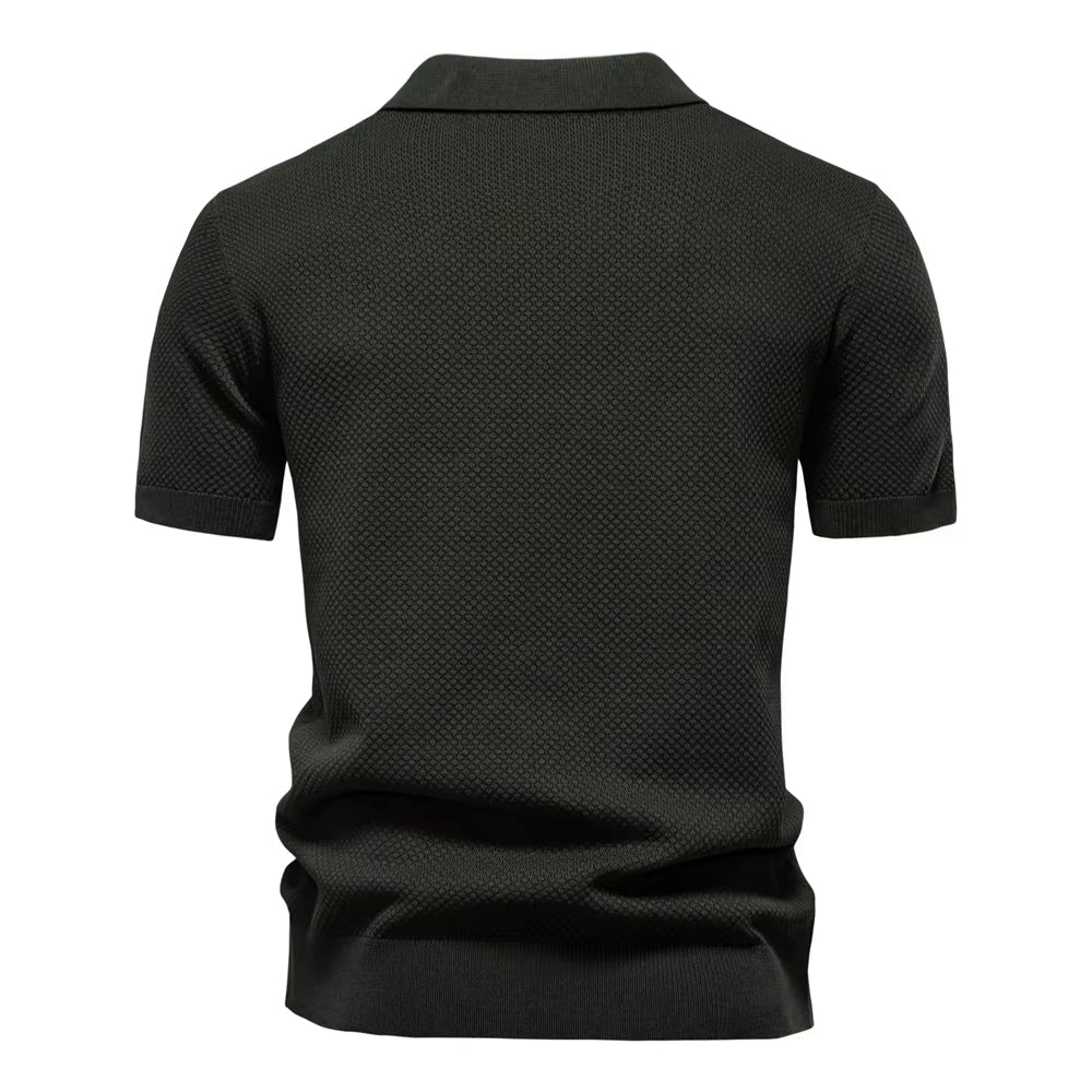 Men's Stylish Mesh Polo | Casual