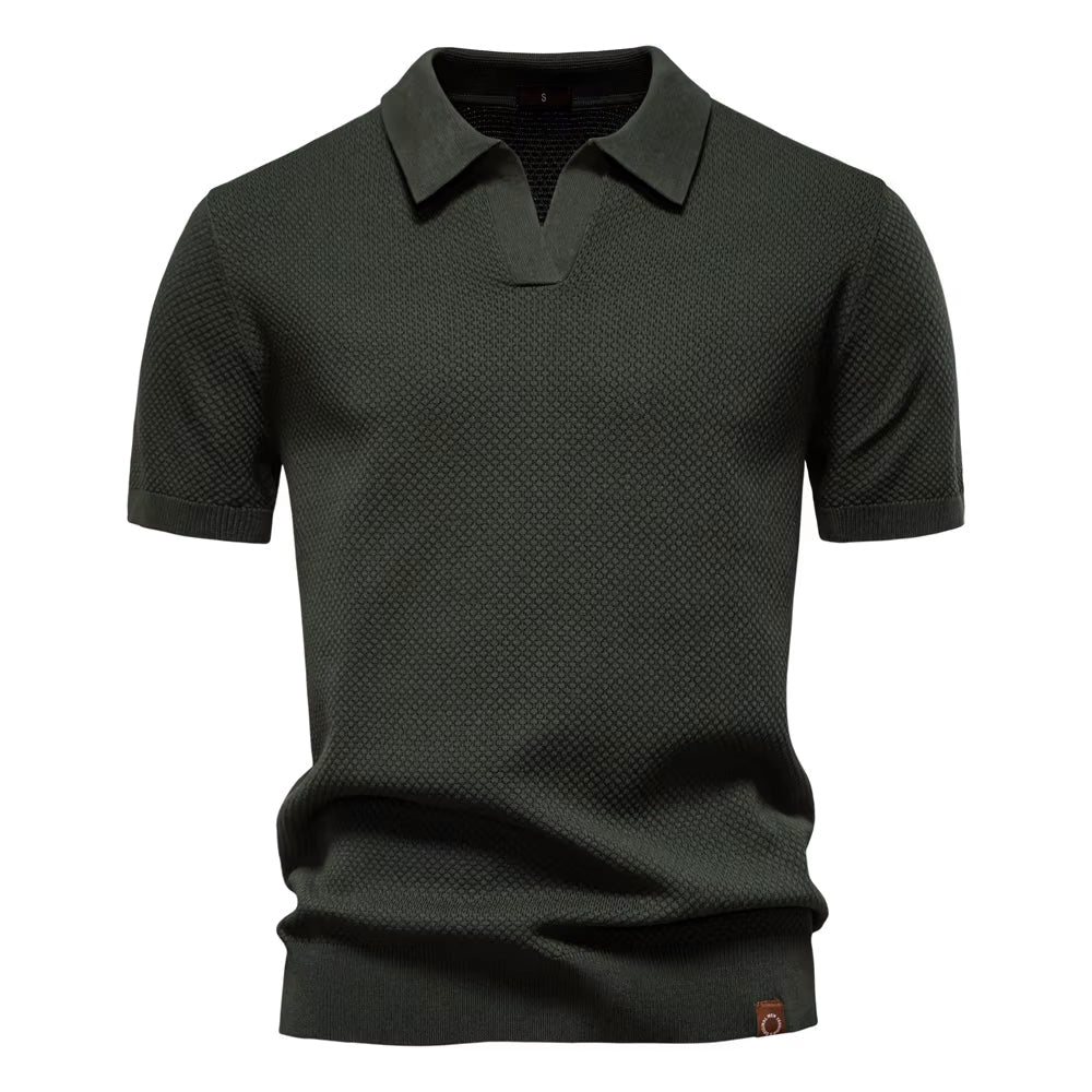 Men's Stylish Mesh Polo | Casual