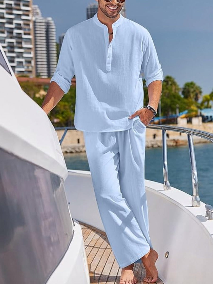 Men’s Stylish Casual Set | Short Sleeve | Everyday Look