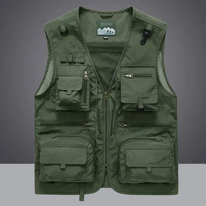 Men's Outdoor Hiking Jacket Multi-Pocket Versatile Casual
