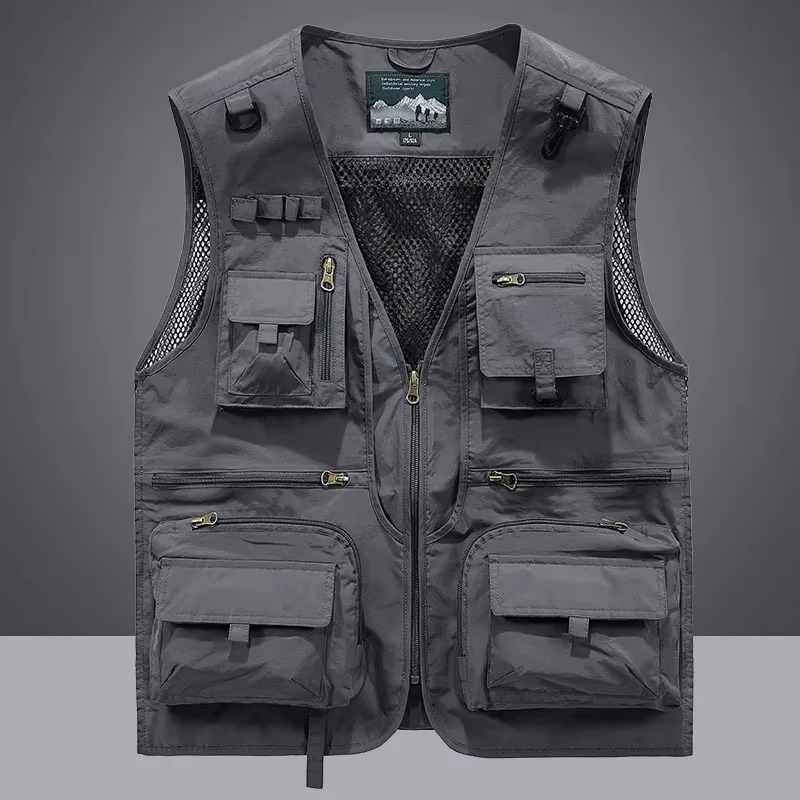 Men's Outdoor Hiking Jacket Multi-Pocket Versatile Casual