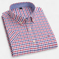 Men's Classic Short Sleeve Button-Up Shirt | Casual