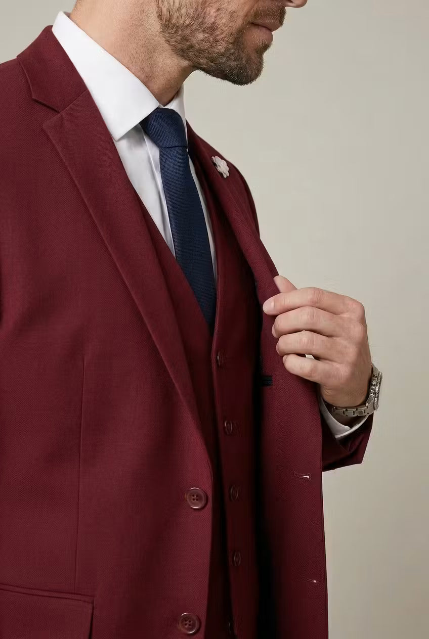 Men's Classic Tailored Suit Set | Elegant