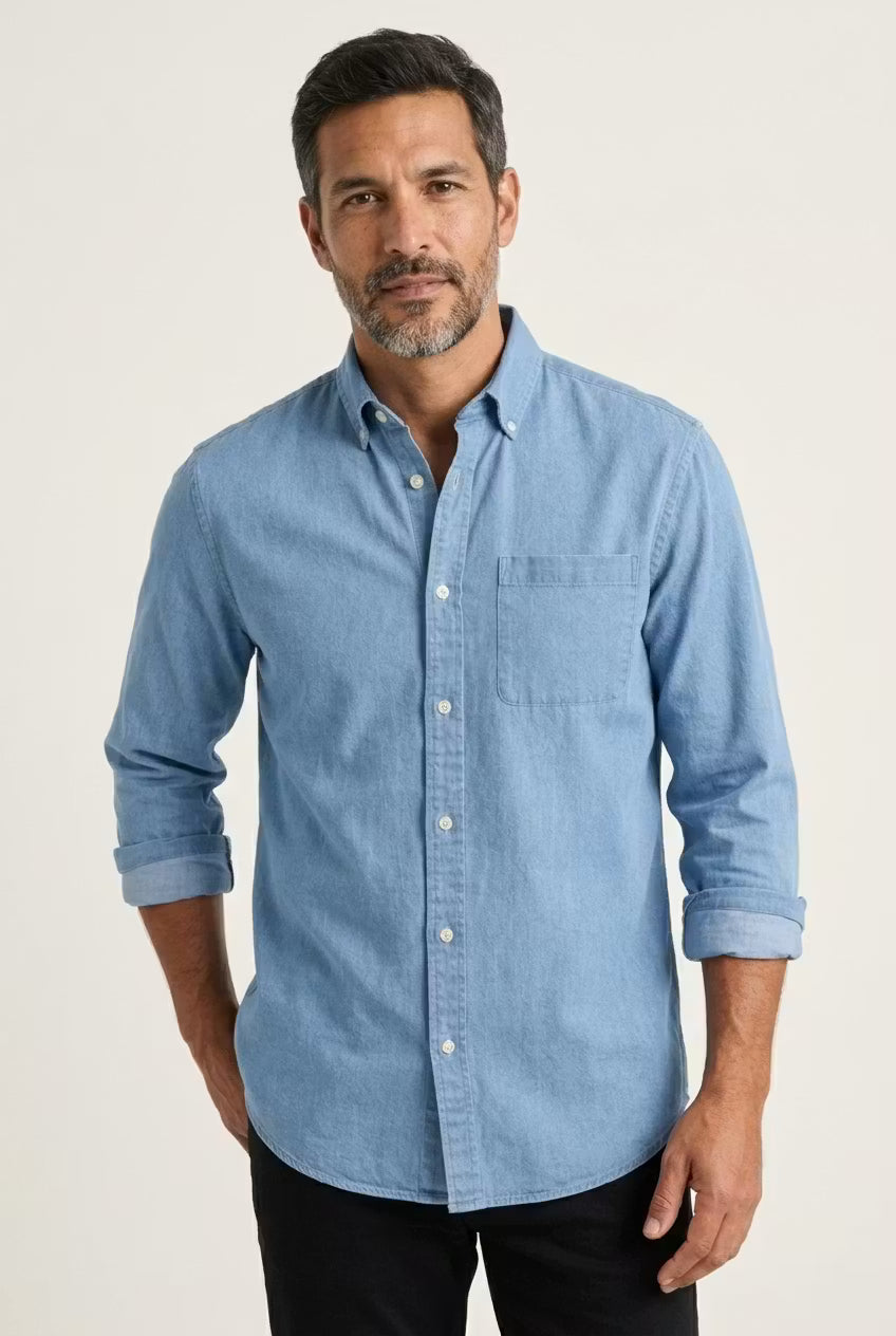 Men's Classic Chambray Shirt | Casual