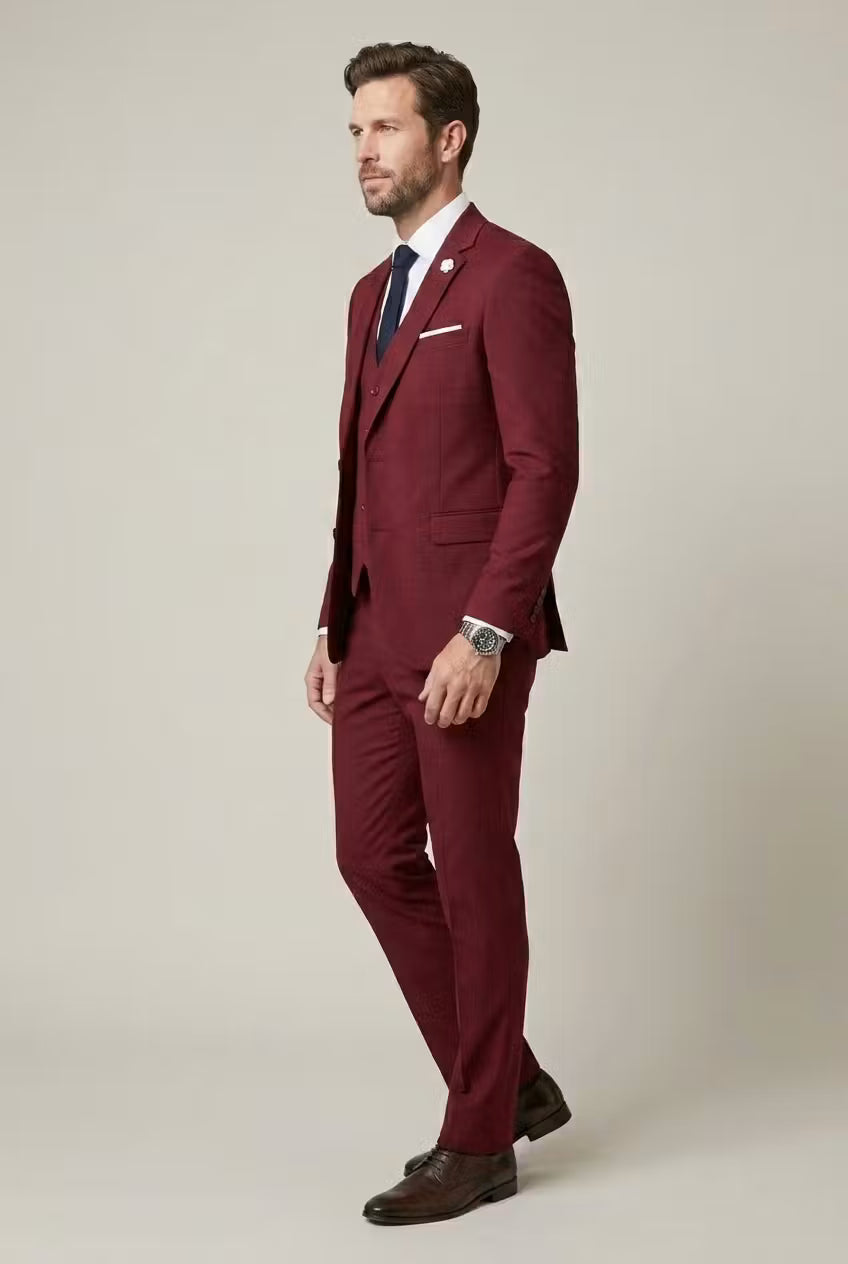 Men's Classic Tailored Suit Set | Elegant