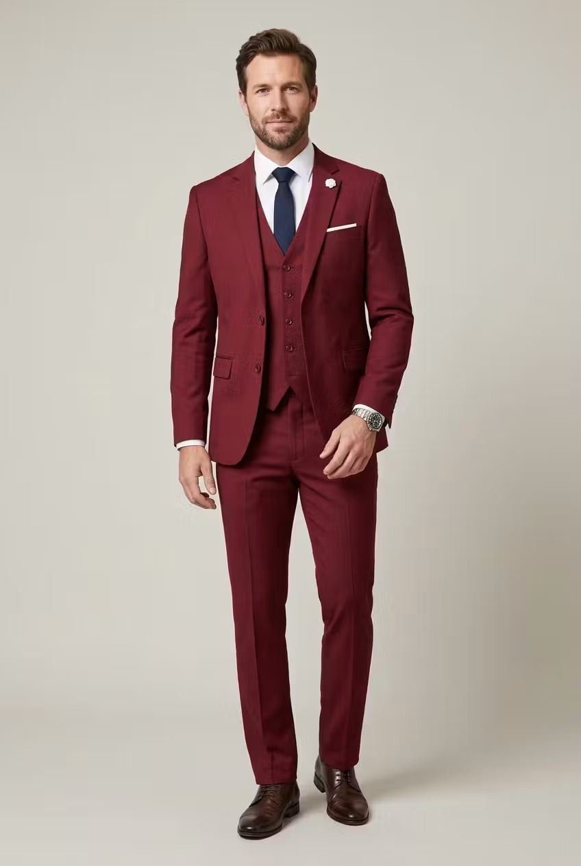 Men's Classic Tailored Suit Set | Elegant