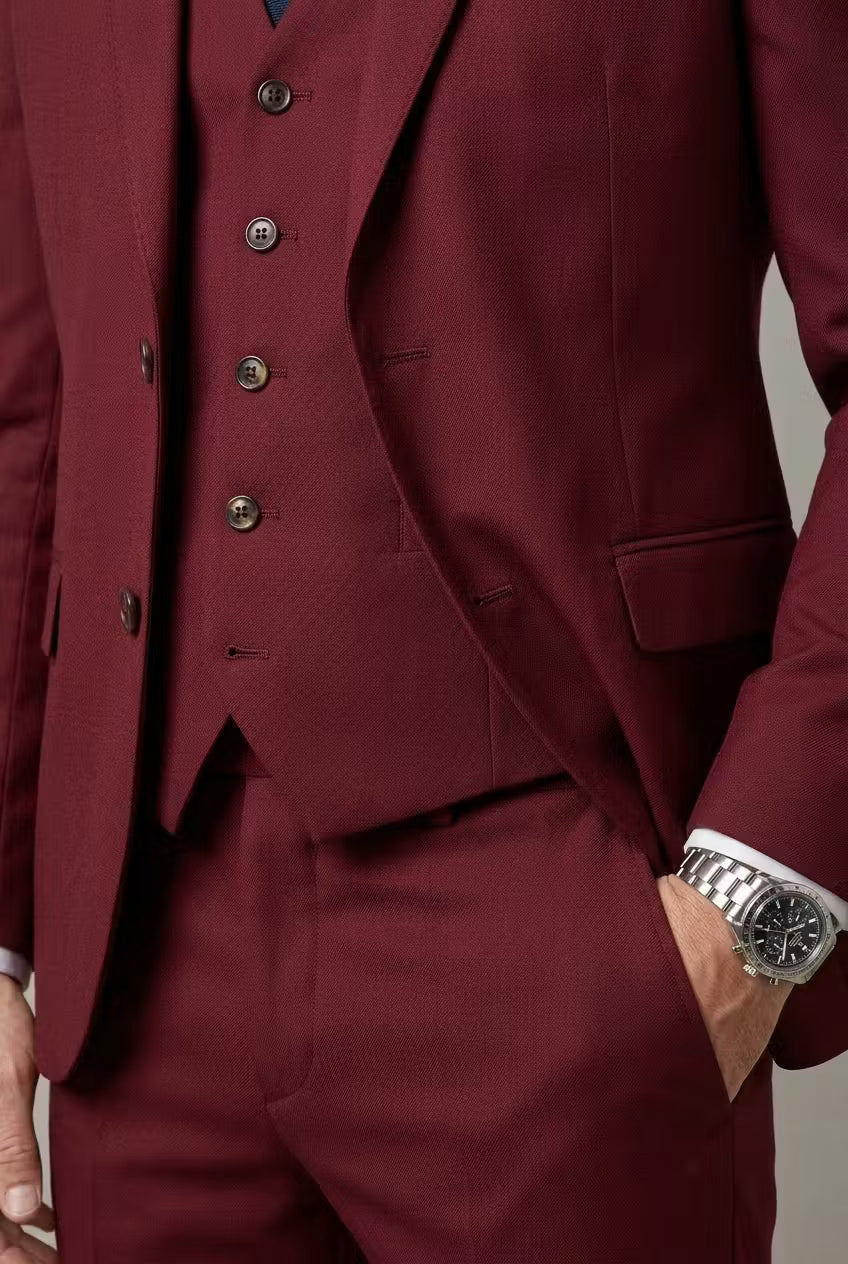 Men's Classic Tailored Suit Set | Elegant