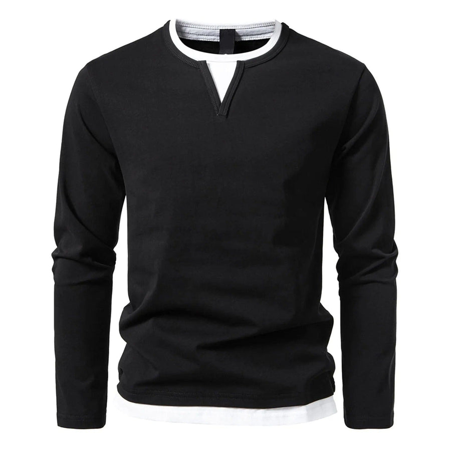 Men's Stylish Long Sleeve Shirt Slim Fit Casual Everyday Wear