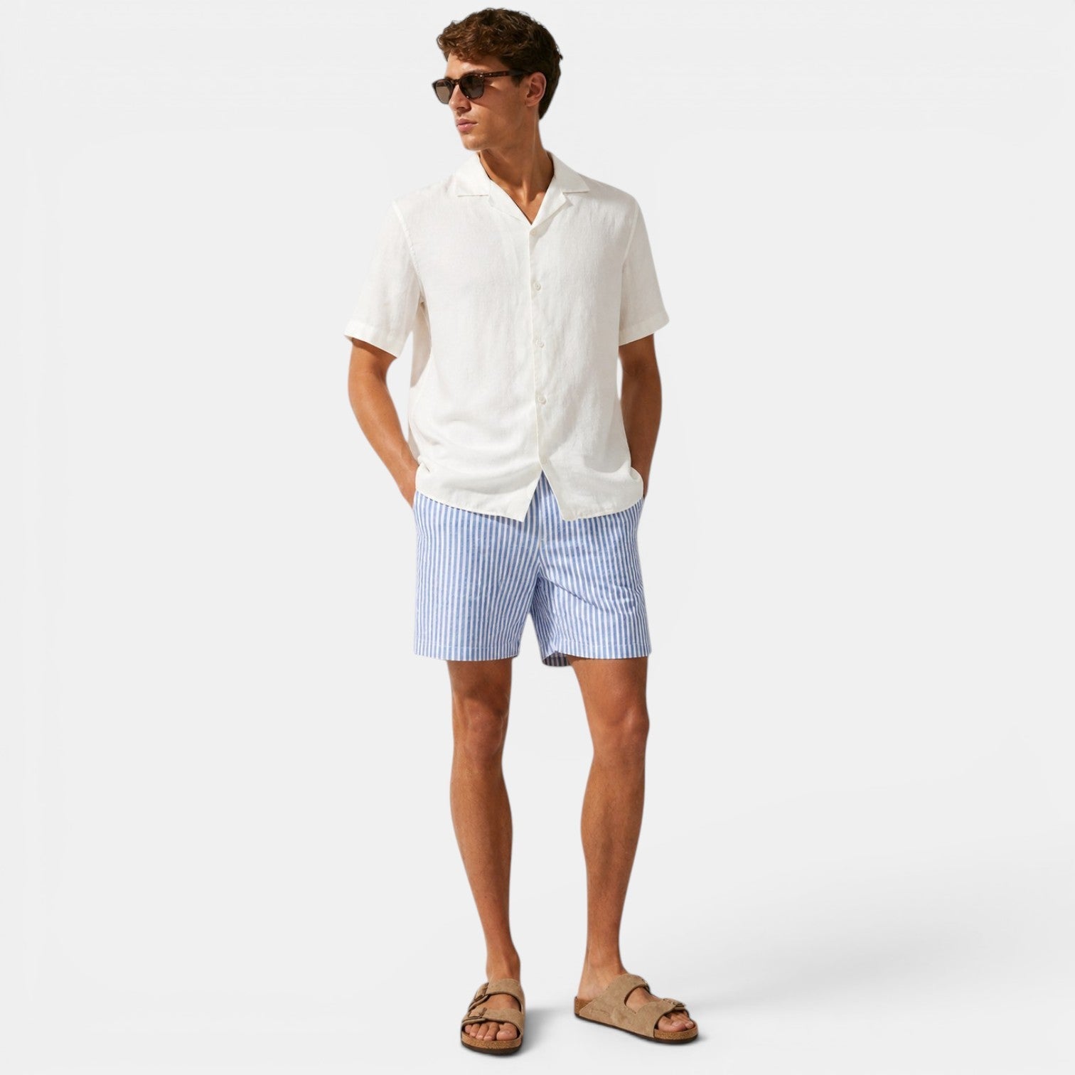 Men's Casual Striped Shorts | Summer