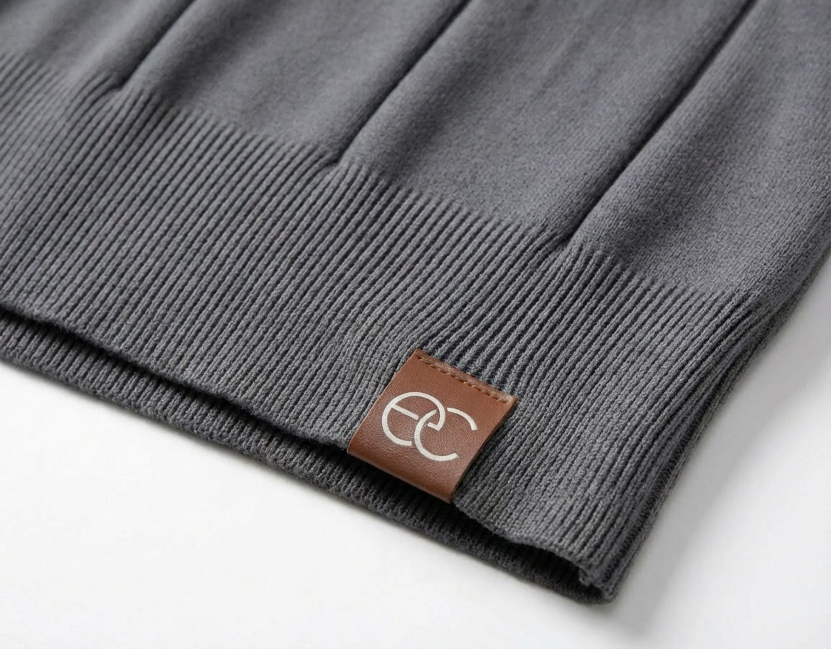 Men's Stylish Quarter-Zip Polo | Casual