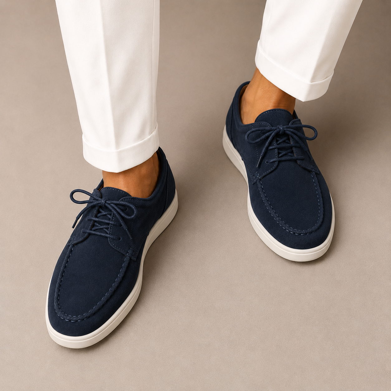 Men's Derby Loafers Classic Lace-Up Formal Casual Everyday Style