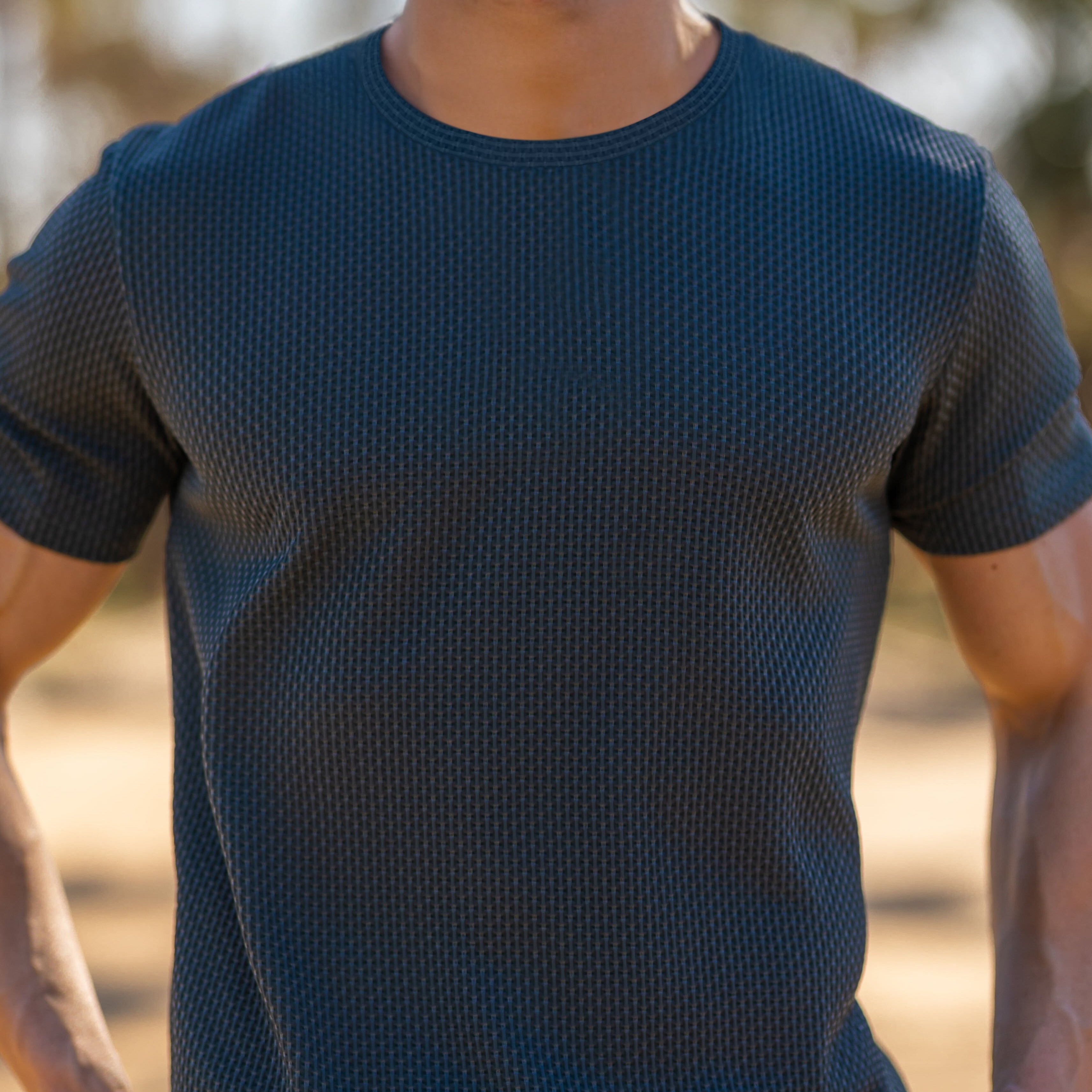 Men's Elegant Casual Tee | Short Sleeve