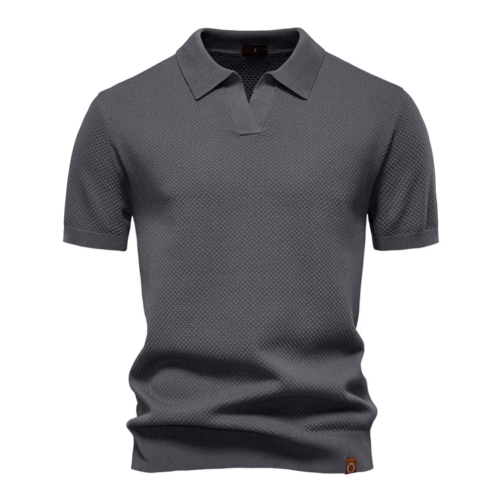 Men's Stylish Mesh Polo | Casual