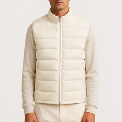 Men's Casual Gilet Bodywarmer Zip-Up Layering Sleeveless Outdoor Everyday Warm Versatile Comfort Modern