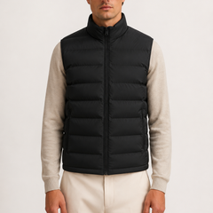 Men's Casual Gilet Bodywarmer Zip-Up Layering Sleeveless Outdoor Everyday Warm Versatile Comfort Modern