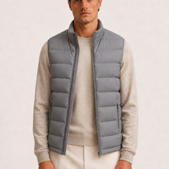 Men's Casual Gilet Bodywarmer Zip-Up Layering Sleeveless Outdoor Everyday Warm Versatile Comfort Modern