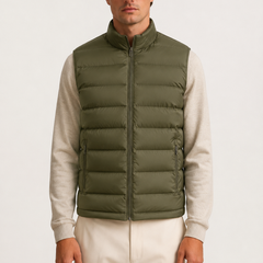 Men's Casual Gilet Bodywarmer Zip-Up Layering Sleeveless Outdoor Everyday Warm Versatile Comfort Modern