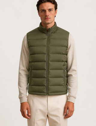 Men's Casual Gilet Bodywarmer Zip-Up Layering Sleeveless Outdoor Everyday Warm Versatile Comfort Modern