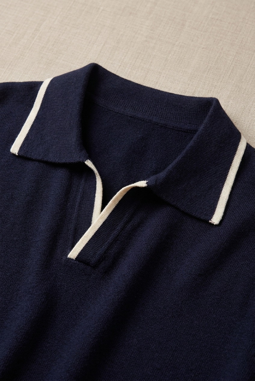 Men’s Classic Harbor Knit Polo | Stylish Casual Top