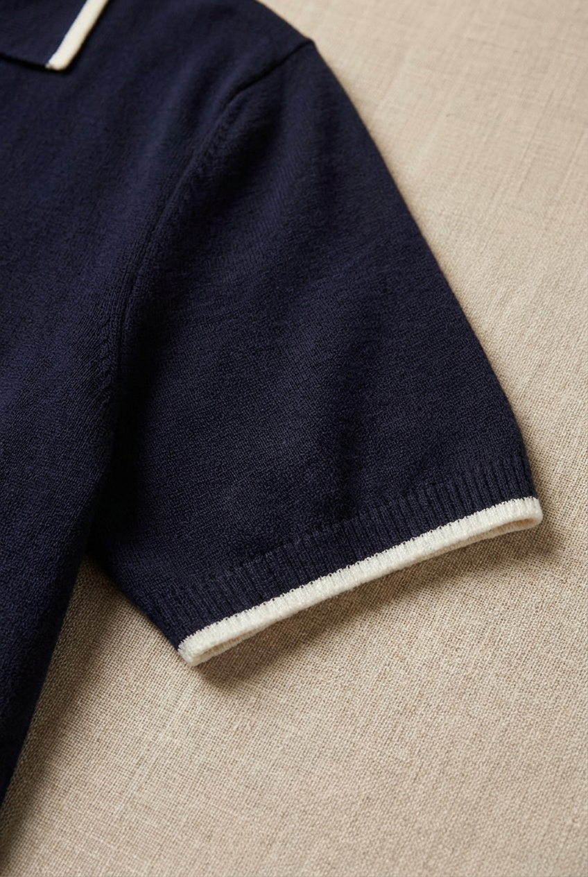 Men’s Classic Harbor Knit Polo | Stylish Casual Top
