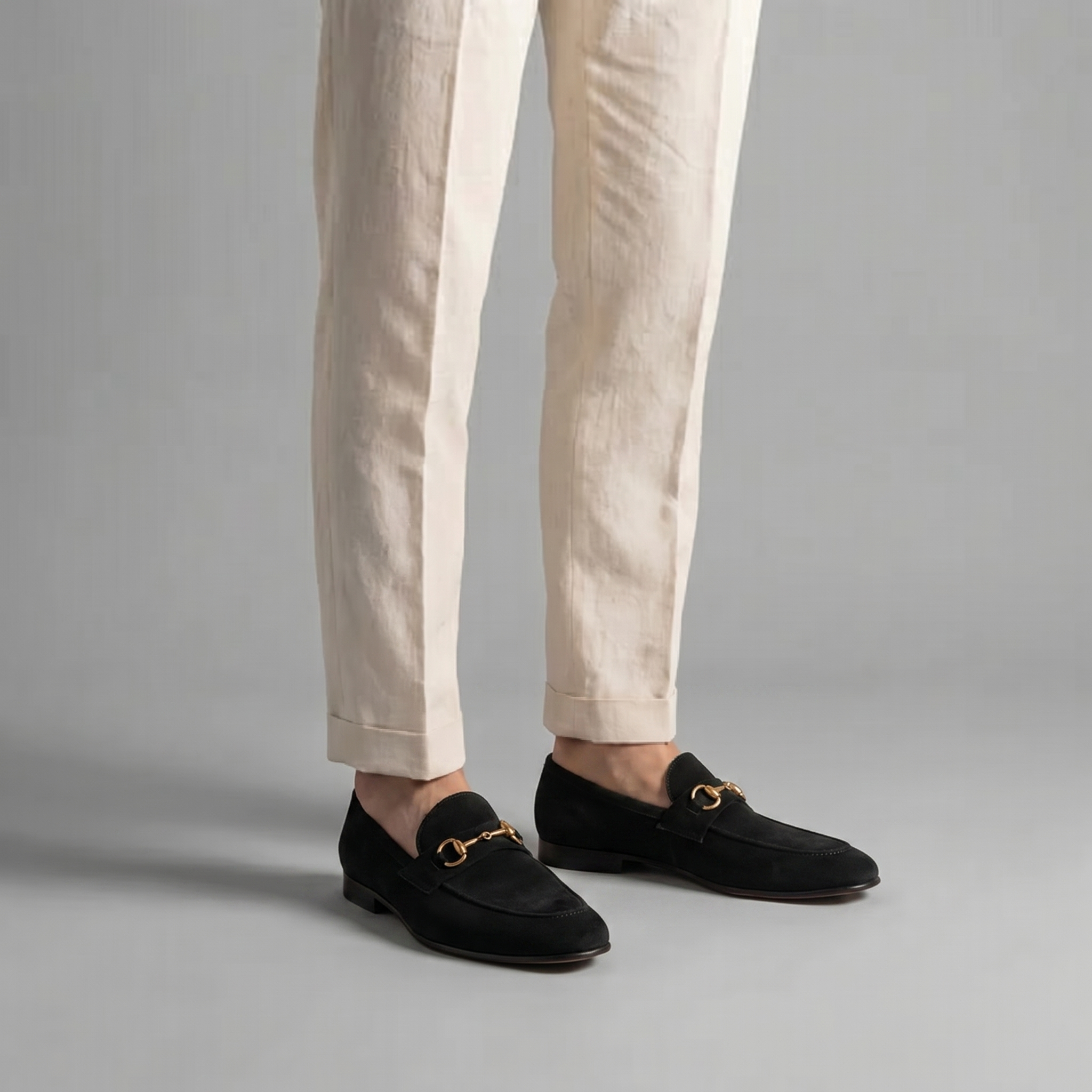 Men's Elegant Suede Loafers | Classic