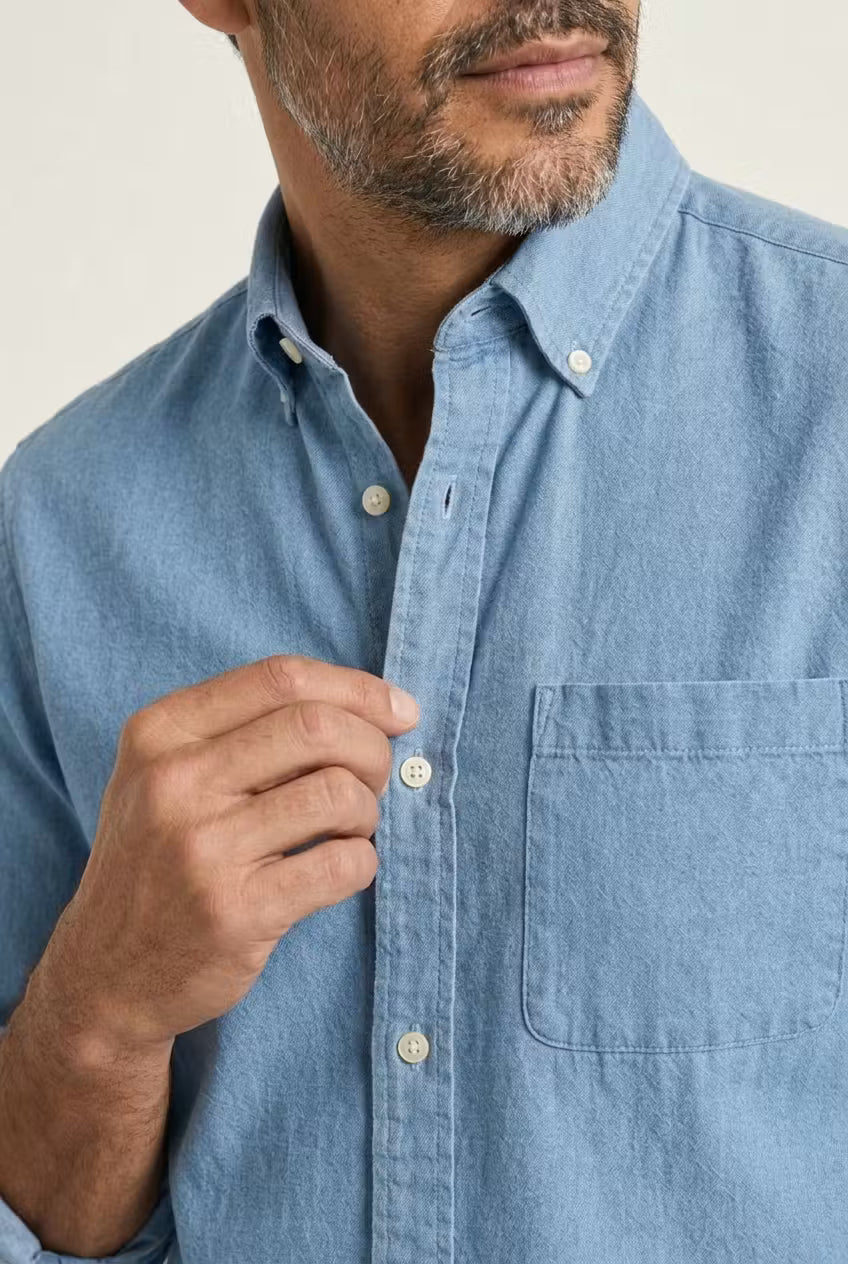 Men's Classic Chambray Shirt | Casual