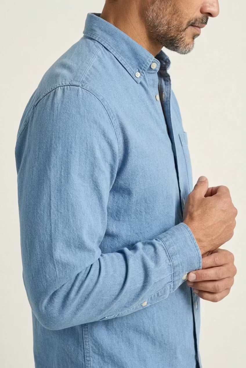 Men's Classic Chambray Shirt | Casual