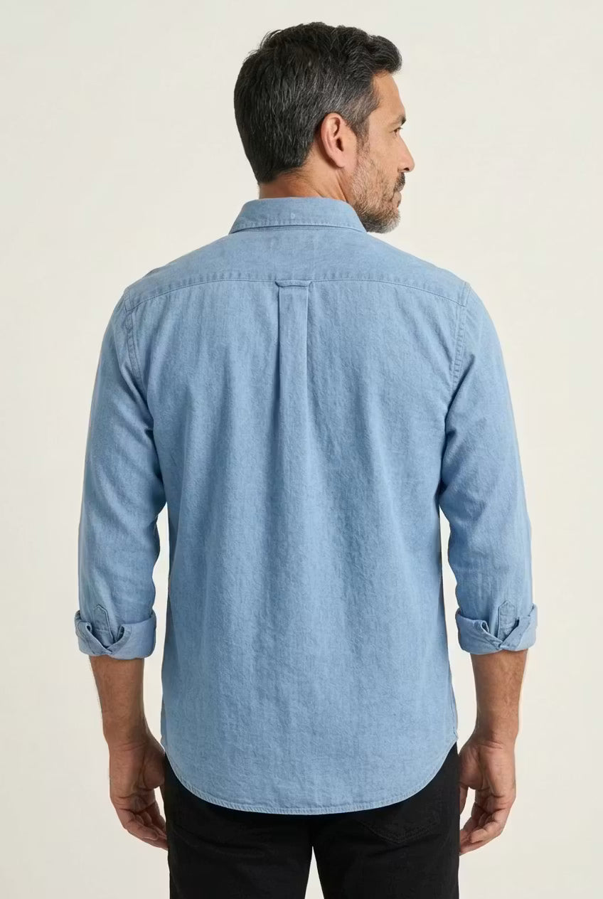 Men's Classic Chambray Shirt | Casual