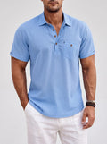 Men's Casual Short Sleeve Polo Shirt | Stylish