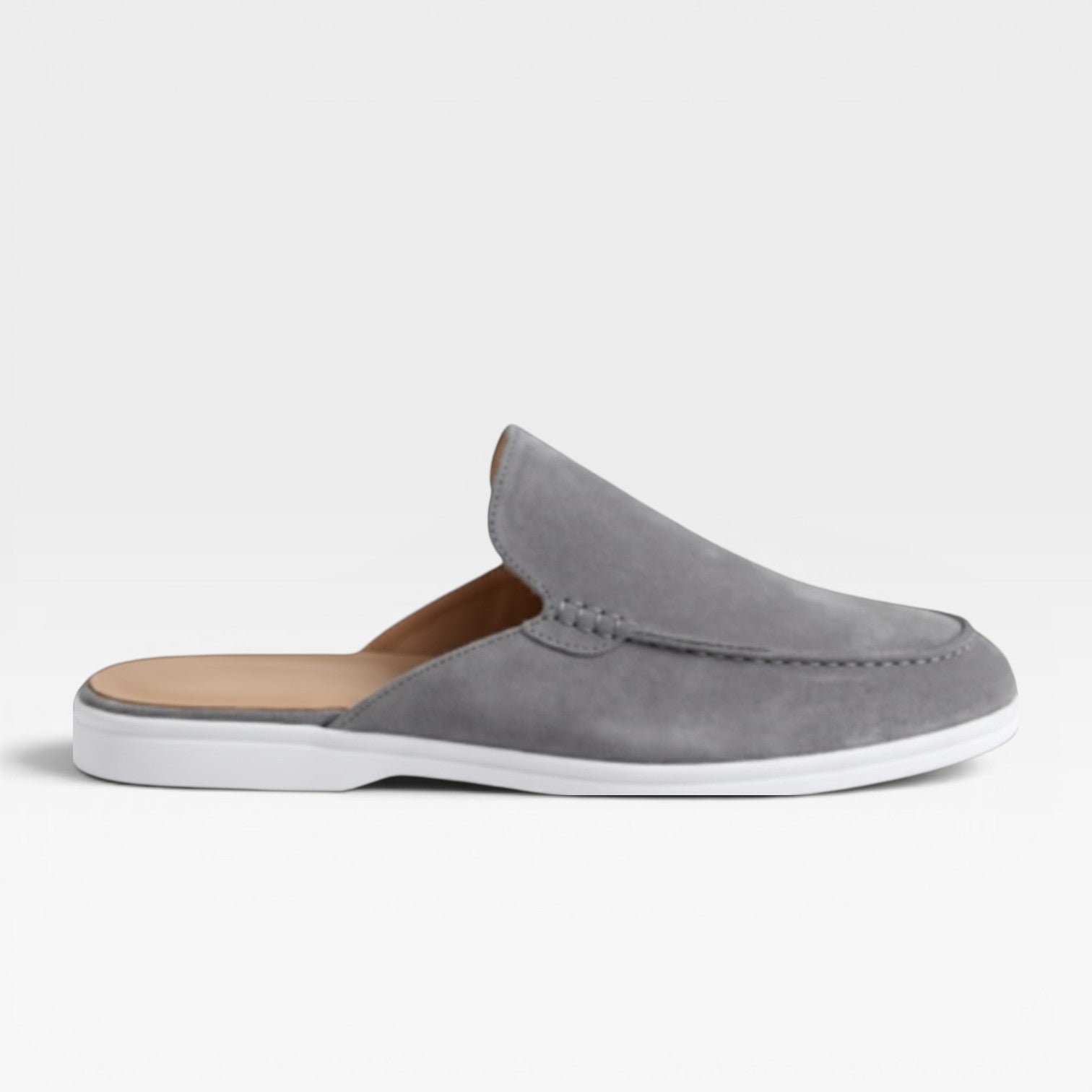 Men's Stylish Backless Mules | Casual Slip-On Loafers