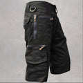 Men's Cargo Shorts Zip Pockets
