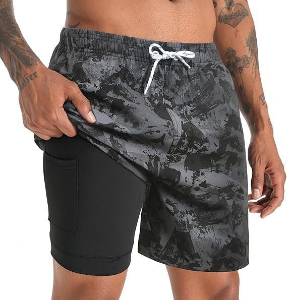 Men's Quick-Dry Swim Shorts | Stylish
