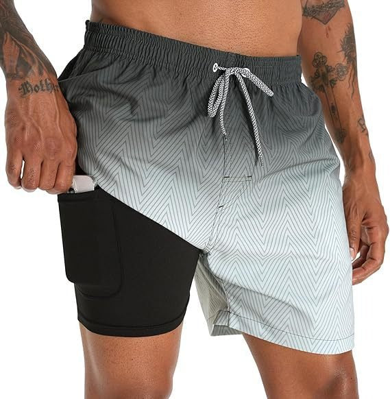 Men's Quick-Dry Swim Shorts | Stylish