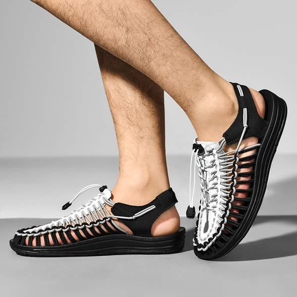 Men's Handwoven Summer Shoes | Casual Stylish Summer Footwear