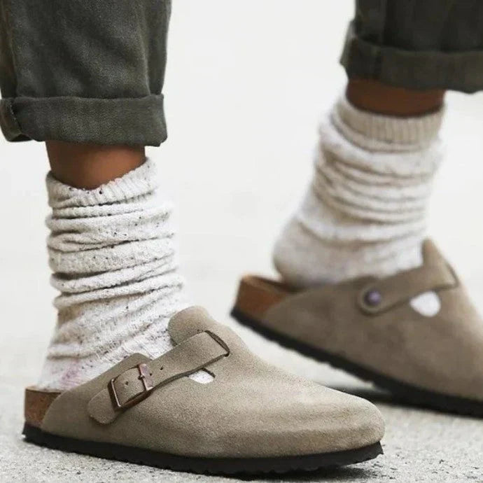 Men's Elegant Clog Sandals | Buckle