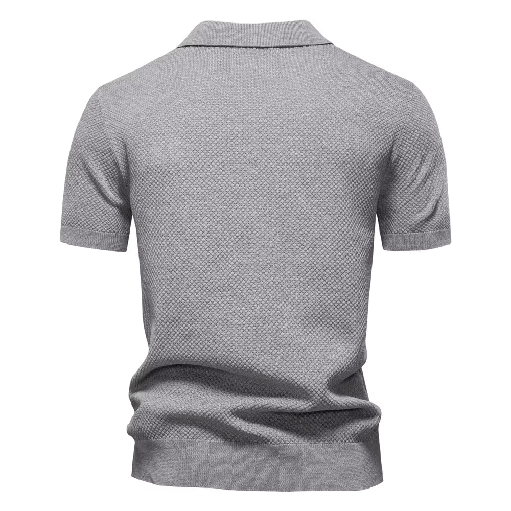 Men's Stylish Mesh Polo | Casual