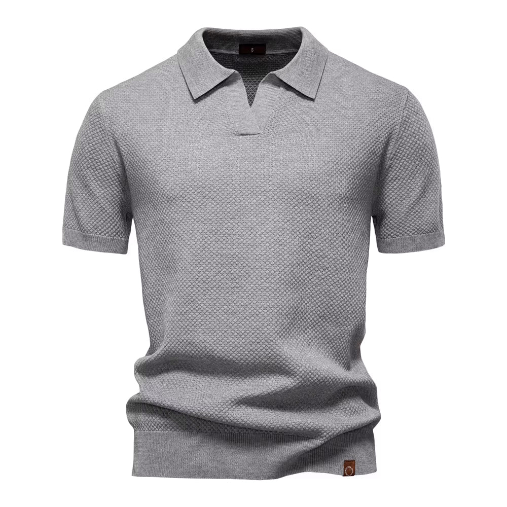Men's Stylish Mesh Polo | Casual