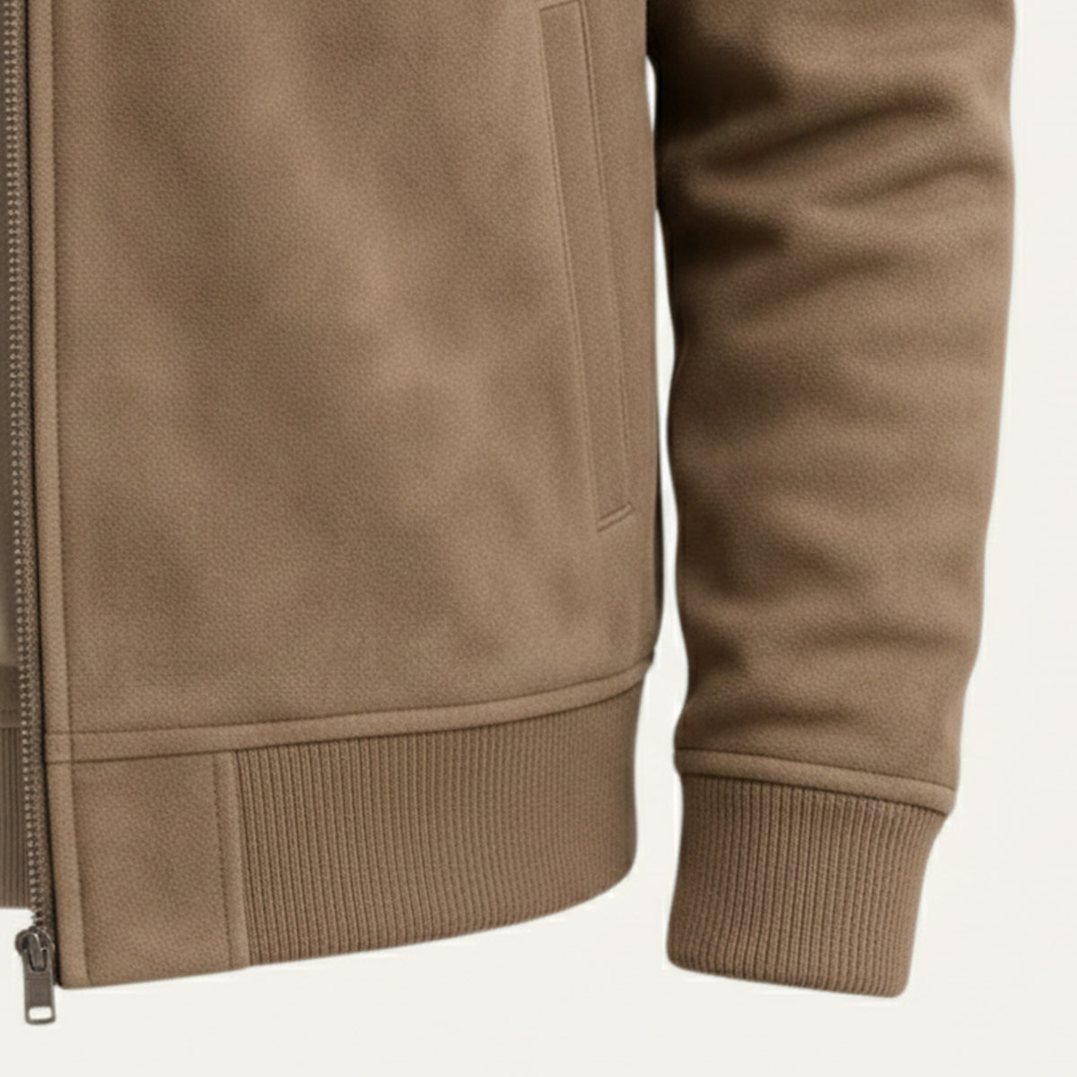 Men's Stylish Suede Jacket | Elegant