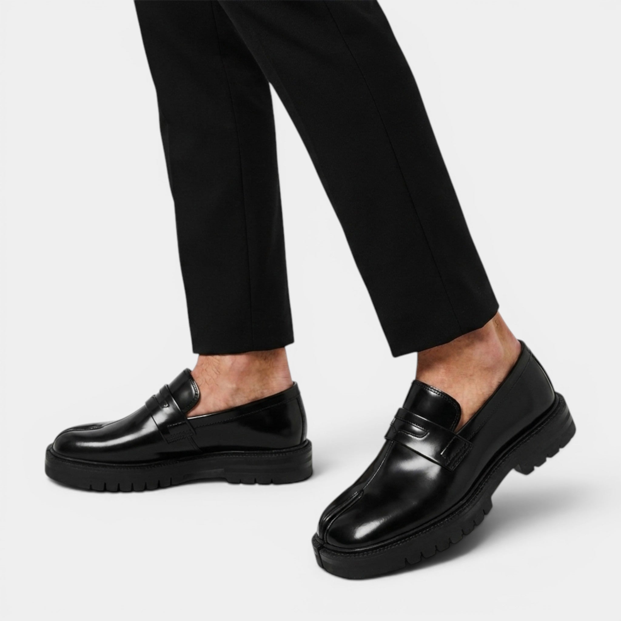 Men's Premium Leather Tabi Timeless Loafers