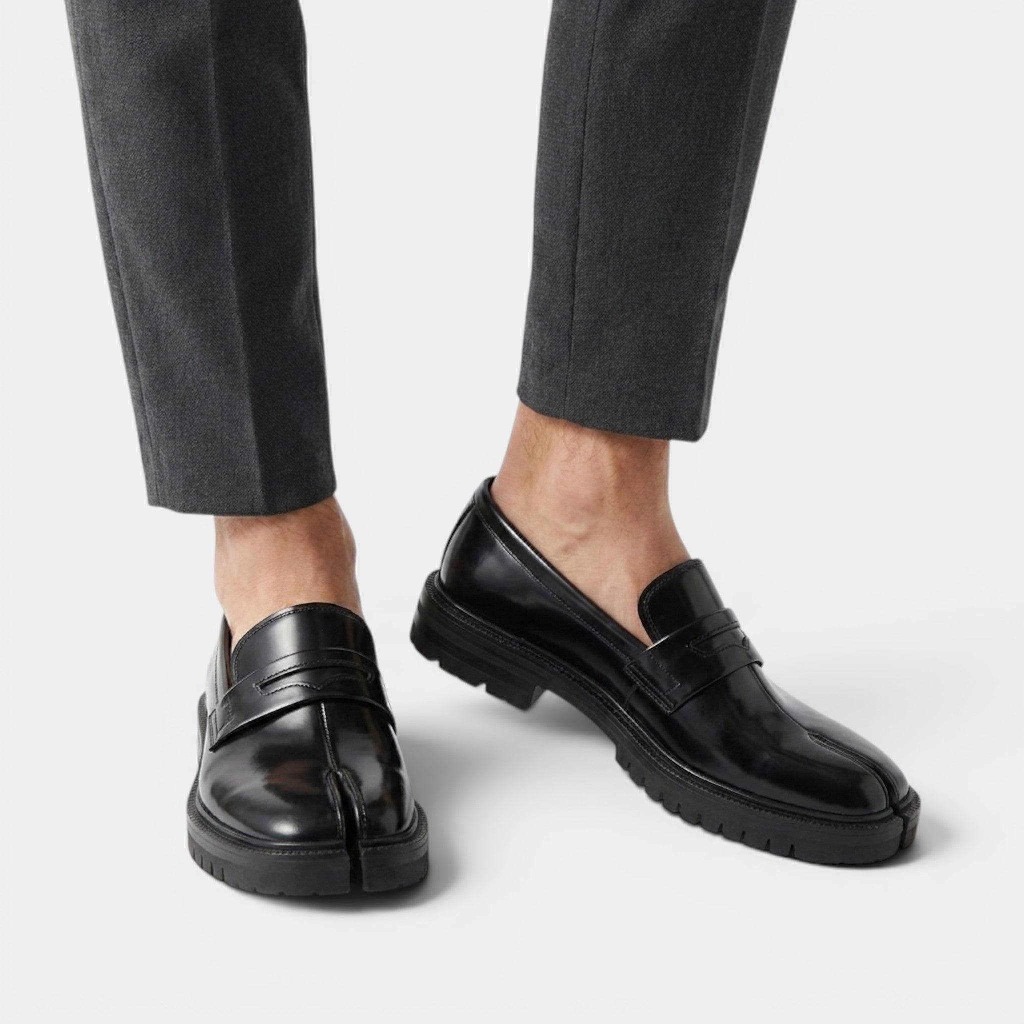 Men's Premium Leather Tabi Timeless Loafers