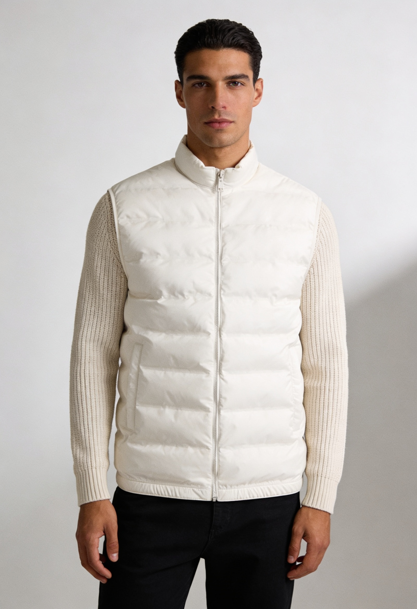 Men's Casual Gilet Bodywarmer Zip-Up Layering Sleeveless Outdoor Everyday Warm Versatile Comfort Modern