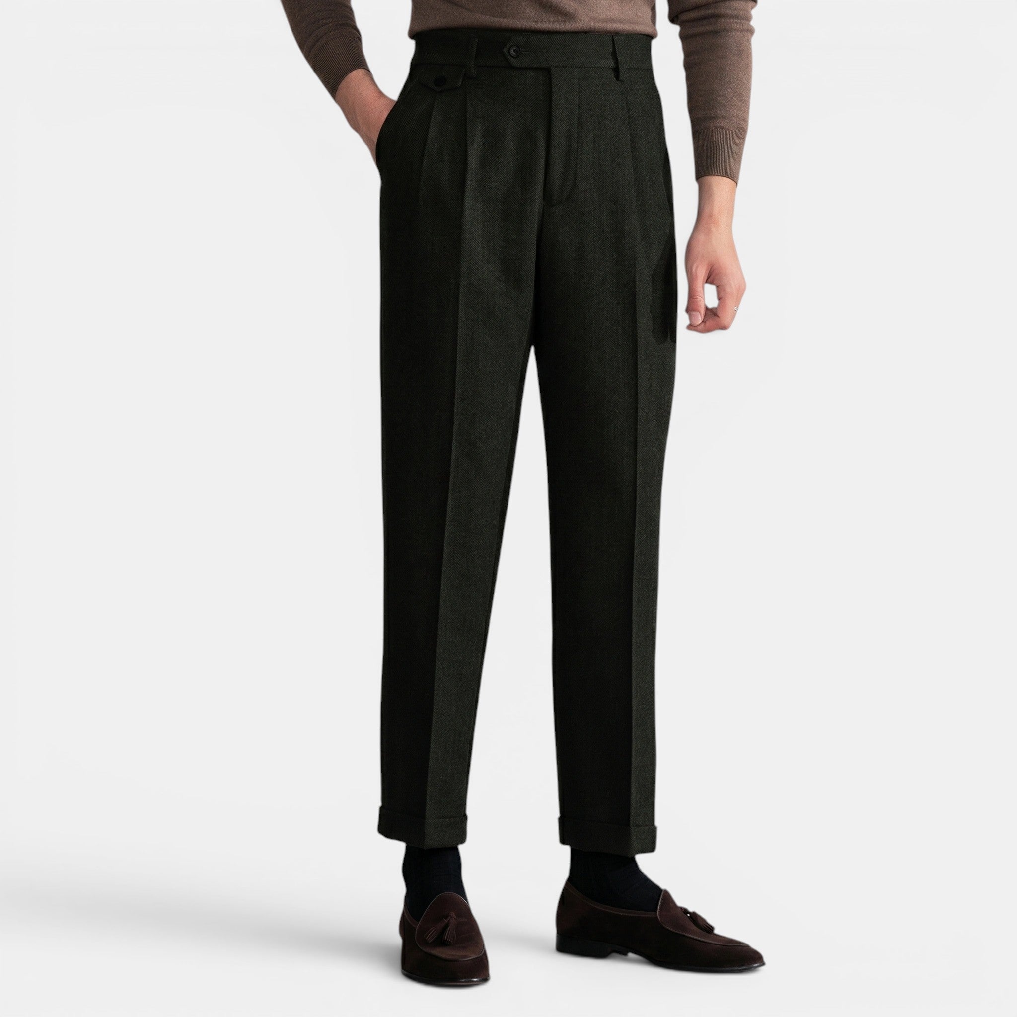 Men’s Trousers Slim Fit Vintage Pants