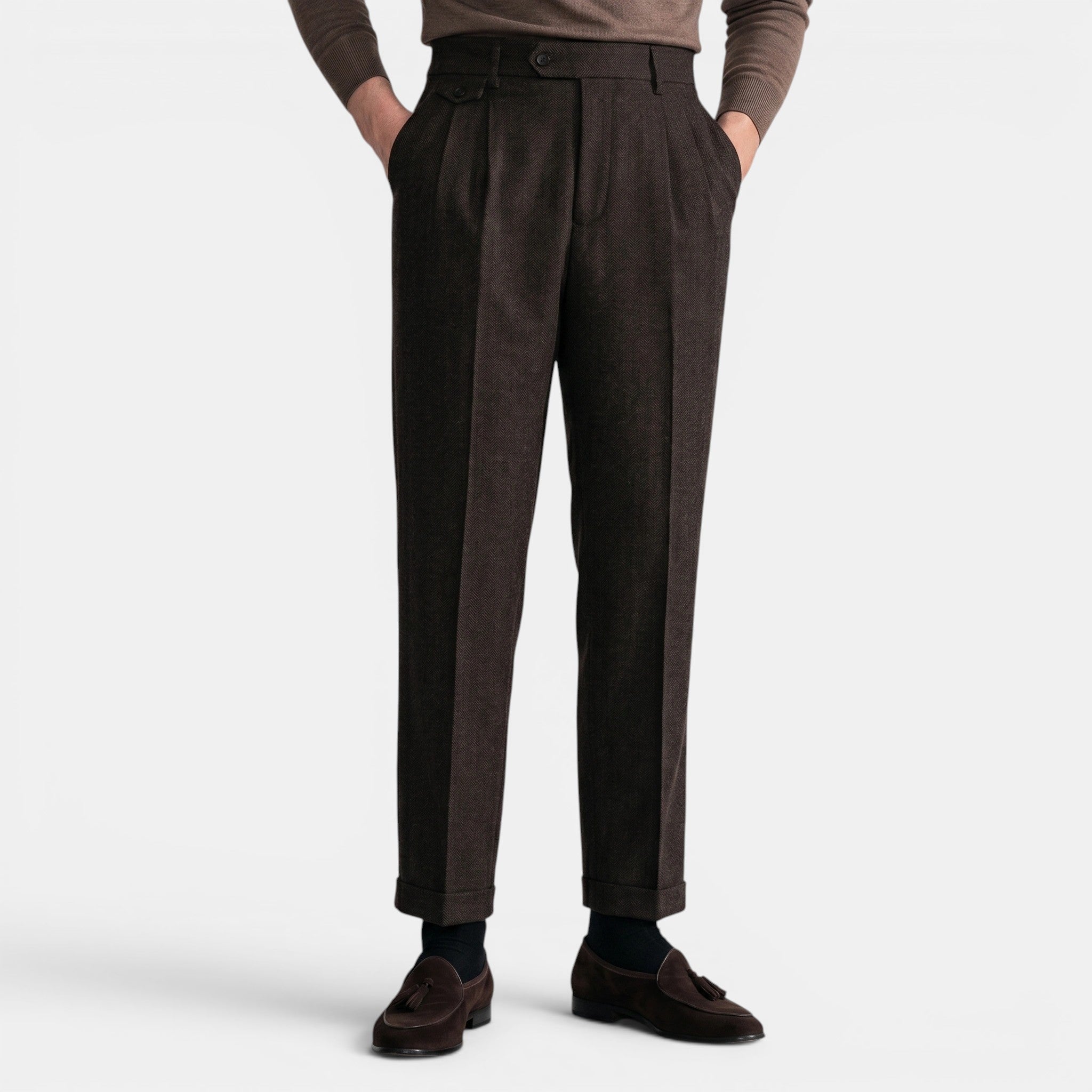 Men’s Trousers Slim Fit Vintage Pants
