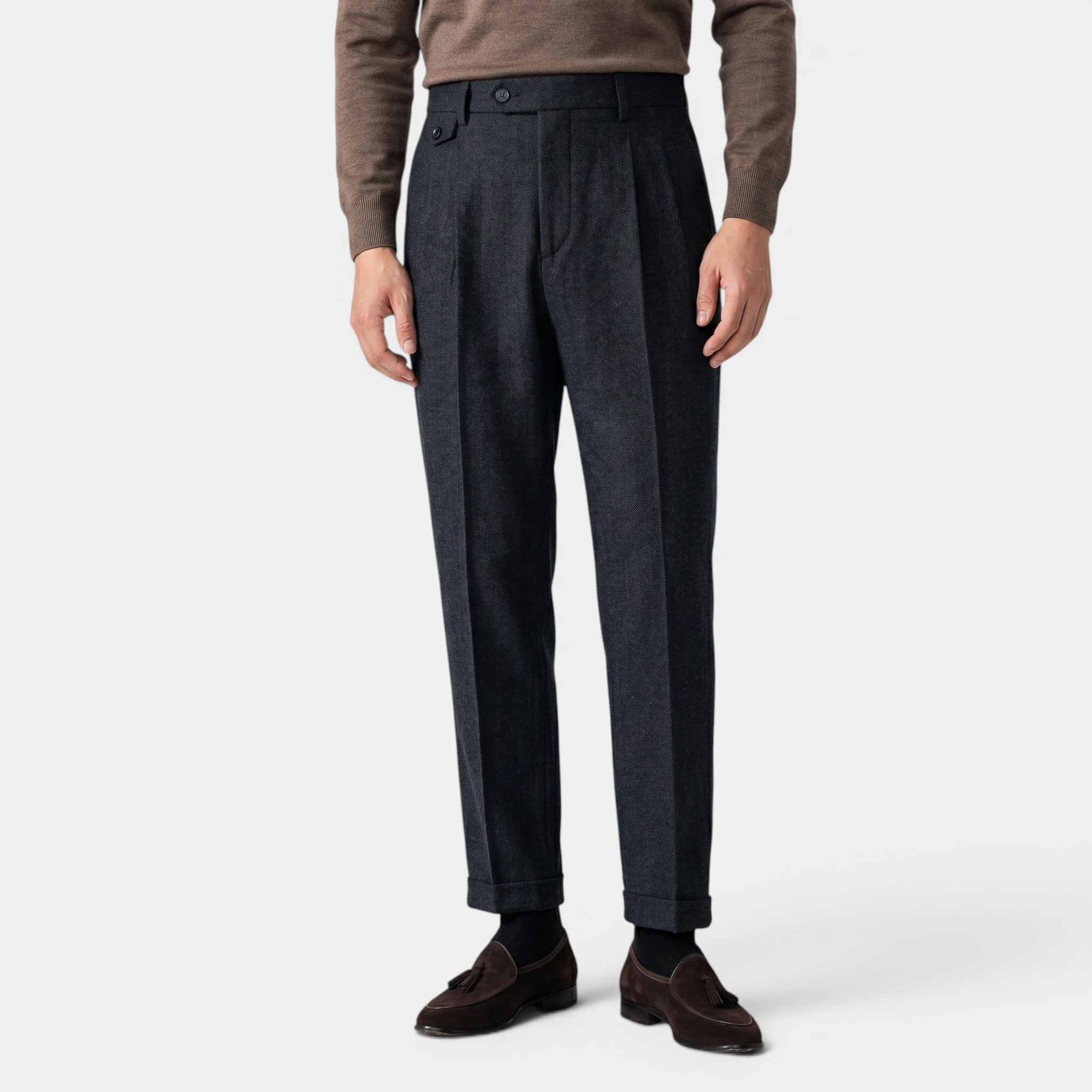 Men’s Trousers Slim Fit Vintage Pants